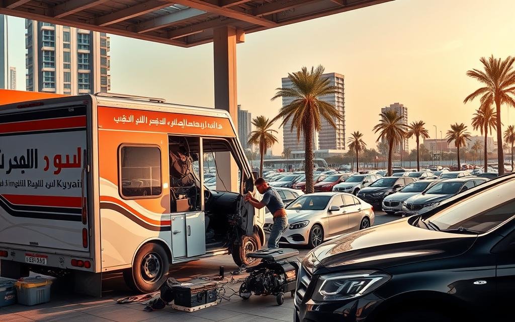 تبديل بطارية سيارات الكويت