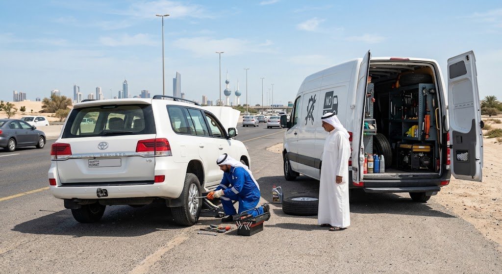 كراج متنقل العمرية بالكويت لتقديم أفضل خدمات صيانة وإصلاح السيارات باحترافية