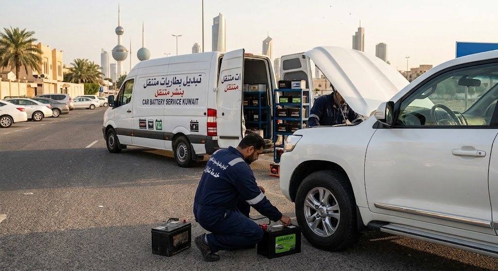 تبديل بطاريات الكويت